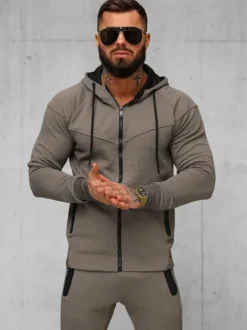Discount Herren Sportanzug O/FF3705AB Herren Trainingsanzüge Mit Print