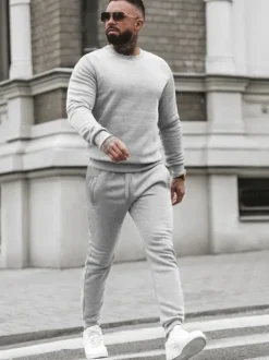 Best Herren Sportanzug JS/68C10380/2Z Herren Trainingsanzüge Ohne Print