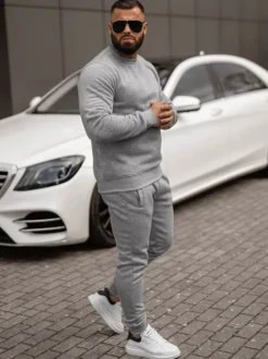 Hot Herren Sportanzug JS/68C10380/2Z Herren Trainingsanzüge Ohne Print