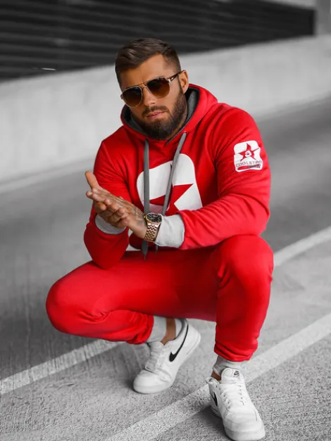 Fashion Herren Sportanzug JS/8C59/18Z Herren Trainingsanzüge Mit Print