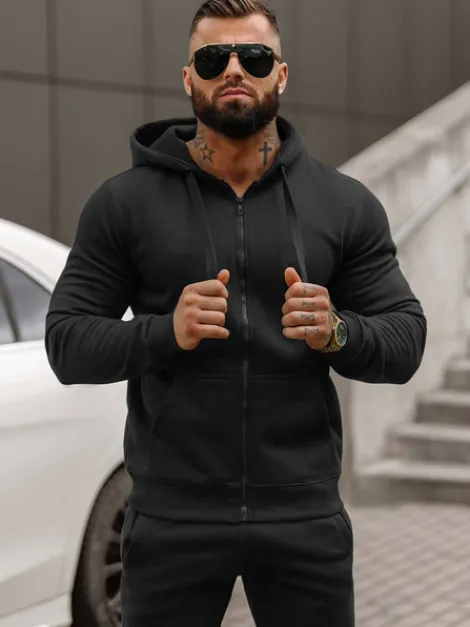 Fashion Herren Sportanzug JS/68C10386/3Z Herren Trainingsanzüge Ohne Print