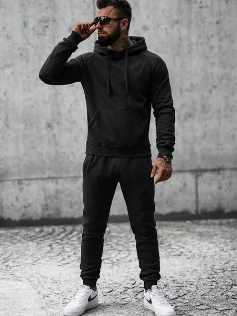 Fashion Herren Sportanzug JS/8C75/3 Herren Trainingsanzüge Ohne Print