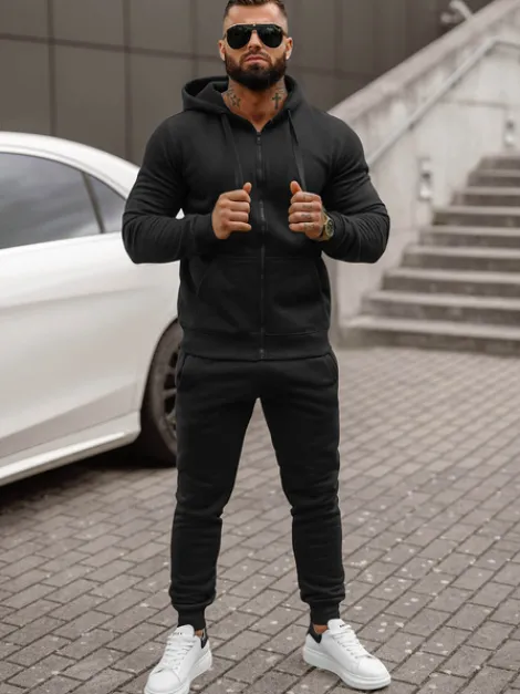 Fashion Herren Sportanzug JS/68C10386/3Z Herren Trainingsanzüge Ohne Print