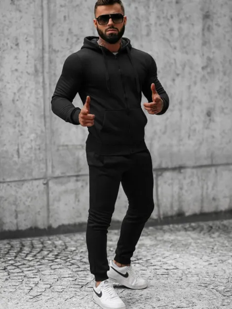 Fashion Herren Sportanzug JS/68C10386/3Z Herren Trainingsanzüge Ohne Print