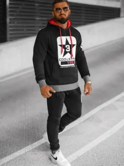 Hot Herren Sportanzug JS/8C59/3Z Herren Trainingsanzüge Mit Print