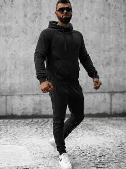 Fashion Herren Sportanzug JS/8C75/3 Herren Trainingsanzüge Ohne Print