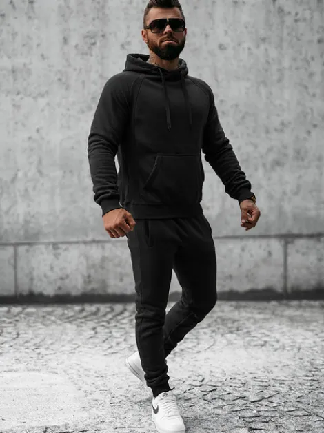 Fashion Herren Sportanzug JS/8C75/3 Herren Trainingsanzüge Ohne Print