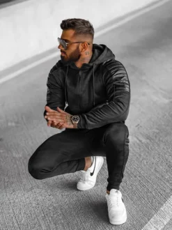 Hot Herren Sportanzug O/3A126/A128Z Herren Trainingsanzüge Mit Print