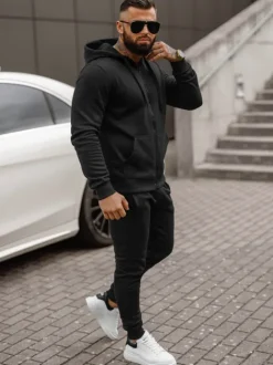 Fashion Herren Sportanzug JS/68C10386/3Z Herren Trainingsanzüge Ohne Print