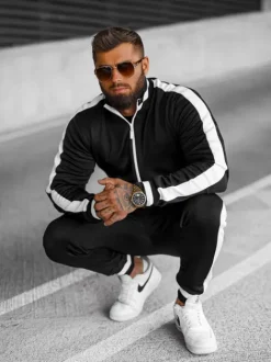 Outlet Herren Sportanzug JS/8C99/3Z Herren Trainingsanzüge Ohne Print