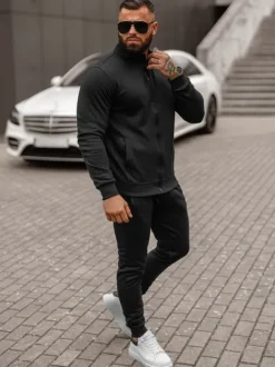 Online Herren Sportanzug JS/68C10385/3Z Herren Trainingsanzüge Ohne Print
