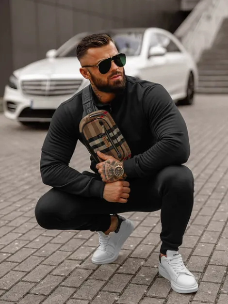 Online Herren Sportanzug JS/68C10385/3Z Herren Trainingsanzüge Ohne Print