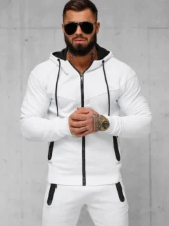 Outlet Herren Sportanzug O/FF3705AB Herren Trainingsanzüge Mit Print