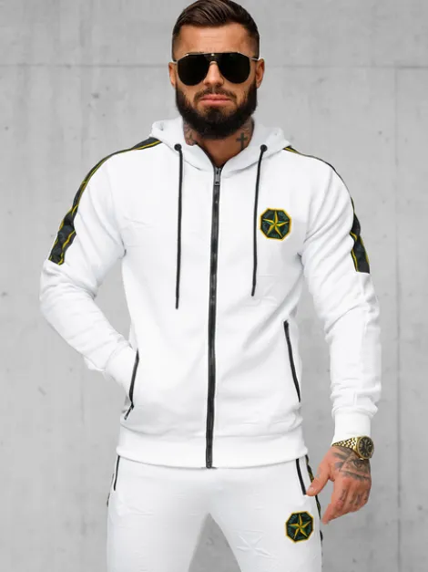Fashion Herren Sportanzug O/FF3562AB Herren Trainingsanzüge Mit Print