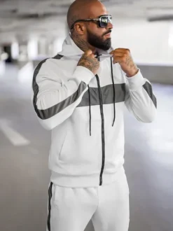 Online Herren Sportanzug JS/8C8115/1Z Herren Trainingsanzüge Ohne Print