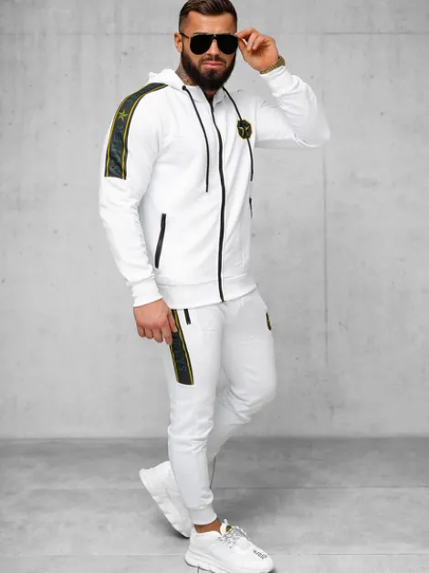 Fashion Herren Sportanzug O/FF3562AB Herren Trainingsanzüge Mit Print