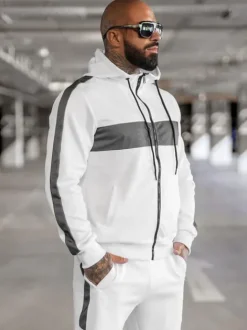 Online Herren Sportanzug JS/8C8115/1Z Herren Trainingsanzüge Ohne Print