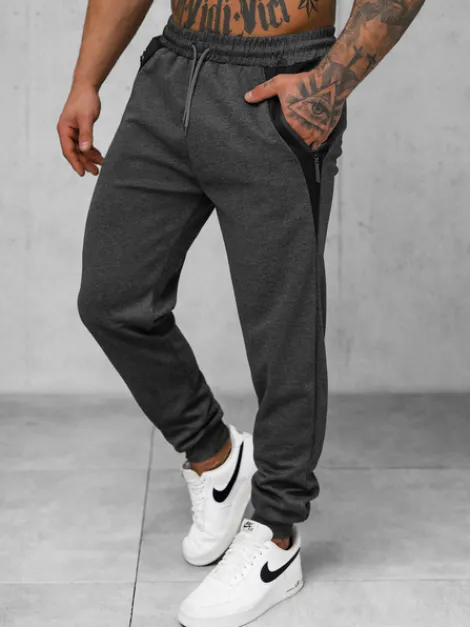 Fashion Herren Sporthose Anthrazit JS/15K1813/5 Herren Sporthosen