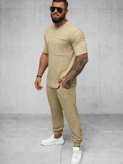 Fashion Herren Sporthose Camel O/K960SP Herren Jogger Hosen | Sporthosen