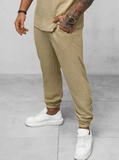 Fashion Herren Sporthose Camel O/K960SP Herren Jogger Hosen | Sporthosen