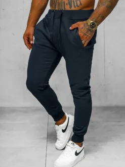 Best Herren Sporthose Dunkelblau JS/XW01Z Herren Sporthosen