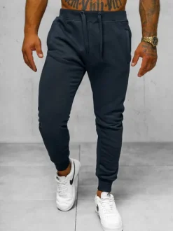 Best Herren Sporthose Dunkelblau JS/XW01Z Herren Sporthosen