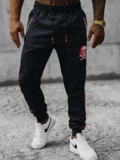 Sale Herren Sporthose Dunkelblau JS/K10237Z Herren Sporthosen