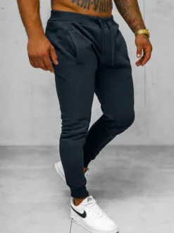 Best Herren Sporthose Dunkelblau JS/XW01Z Herren Sporthosen