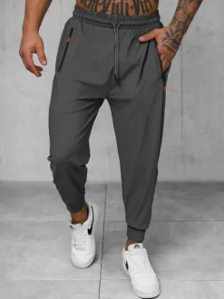 Hot Herren Sporthosen Anthrazit JS/12K1805/5 Herren Sporthosen