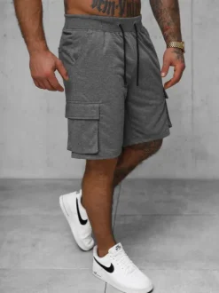 Online Herren Sportshorts Anthrazit JS/8K1505/5 Herren Cargo Shorts | Sportshorts