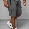 Clearance Herren Sportshorts Anthrazit JS/8K1503/5 Herren Cargo Shorts | Sportshorts