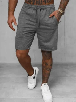 Hot Herren Sportshorts Anthrazit JS/8K1551/5 Herren Sportshorts