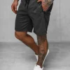 Clearance Herren Sportshorts Anthrazit JS/17K533/5 Herren Sportshorts