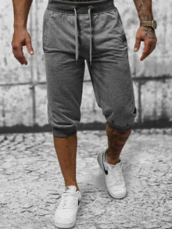 Best Herren Sportshorts Anthrazit JS/XW07/5Z Herren Sportshorts