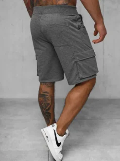 Online Herren Sportshorts Anthrazit JS/8K1505/5 Herren Cargo Shorts | Sportshorts