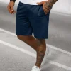 Discount Herren Sportshorts Dunkelblau JS/8K100/25Z Herren Sportshorts