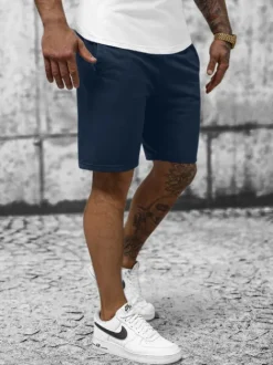 New Herren Sportshorts Dunkelblau JS/8K100/25Z Herren Sportshorts