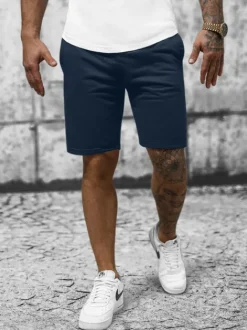 New Herren Sportshorts Dunkelblau JS/8K100/25Z Herren Sportshorts