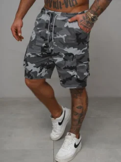 Online Herren Sportshorts JS/8K282/2 Herren Cargo Shorts | Camo Shorts