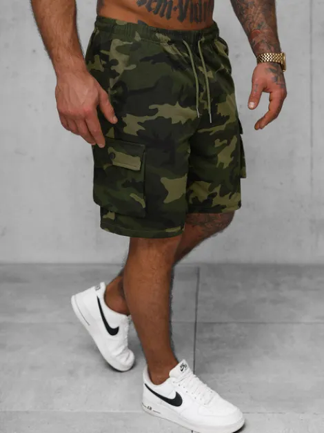 Online Herren Sportshorts JS/8K282/29 Herren Cargo Shorts | Camo Shorts