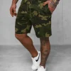 Clearance Herren Sportshorts JS/8K283/29 Herren Camo Shorts | Sportshorts