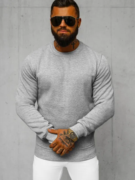Clearance Herren Sweatshirt JS/2001-10Z Herren Sweatshirts Ohne Kapuze