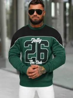 Best Herren Sweatshirt O/RR250005 Herren Sweatshirts Mit Print | Sweatshirts Ohne Kapuze