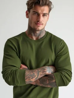 New Herren Sweatshirt JS/2001-10Z Herren Sweatshirts Ohne Kapuze