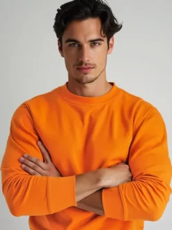 New Herren Sweatshirt JS/2001-10Z Herren Sweatshirts Ohne Kapuze