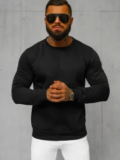 New Herren Sweatshirt JS/2001-10Z Herren Sweatshirts Ohne Kapuze