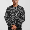 Online Herren Sweatshirt JS/8B1219/3Z Herren Sweatshirts Mit Print | Sweatshirts Ohne Kapuze