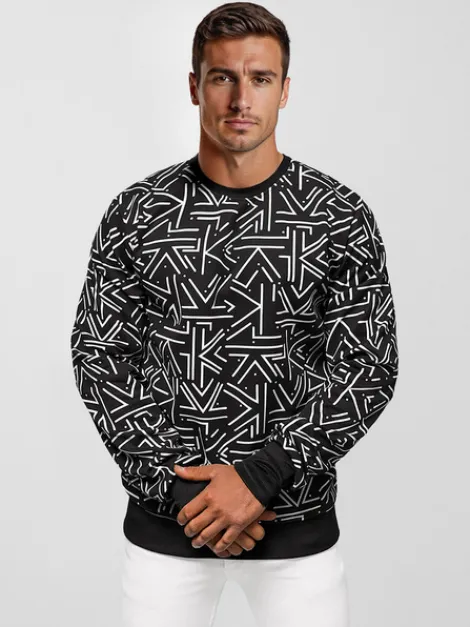 Online Herren Sweatshirt JS/8B1219/3Z Herren Sweatshirts Mit Print | Sweatshirts Ohne Kapuze