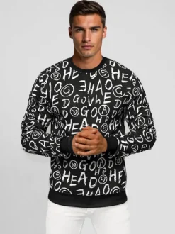 New Herren Sweatshirt JS/8B1221/3Z Herren Sweatshirts Mit Print | Sweatshirts Ohne Kapuze