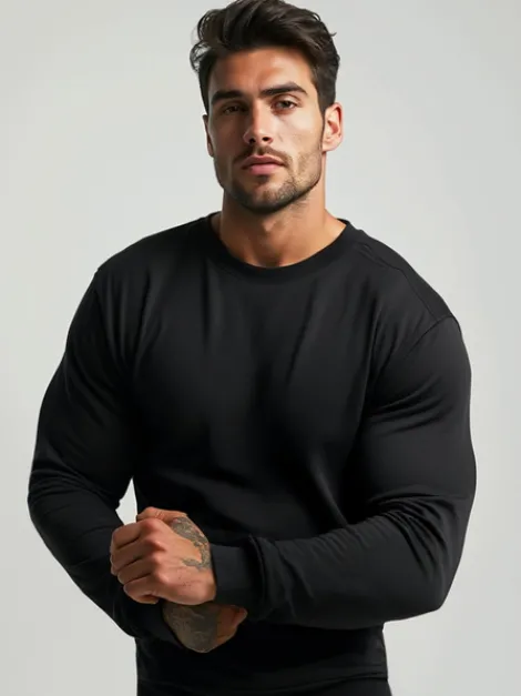Clearance Herren Sweatshirt JS/2001-10Z Herren Sweatshirts Ohne Kapuze
